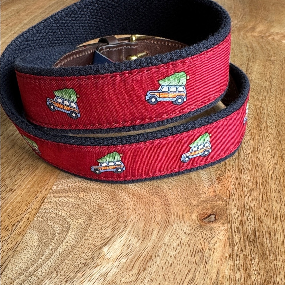 Vineyard Vines Canvas Club Belt Size 30 - Picture 4 of 5